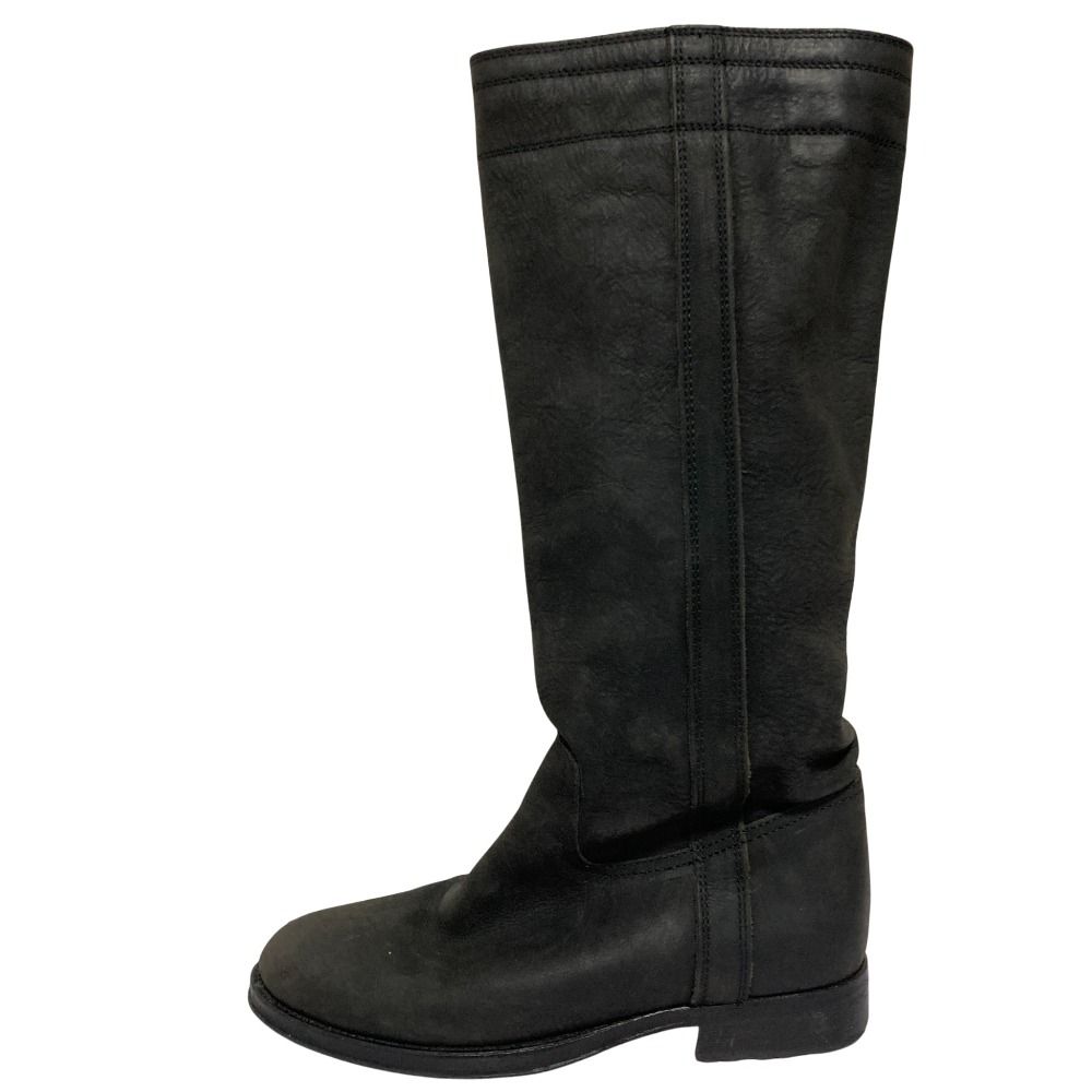 良品 FABIO RUSCONI ファビオルスコーニ レザーロングブーツ サイズ38