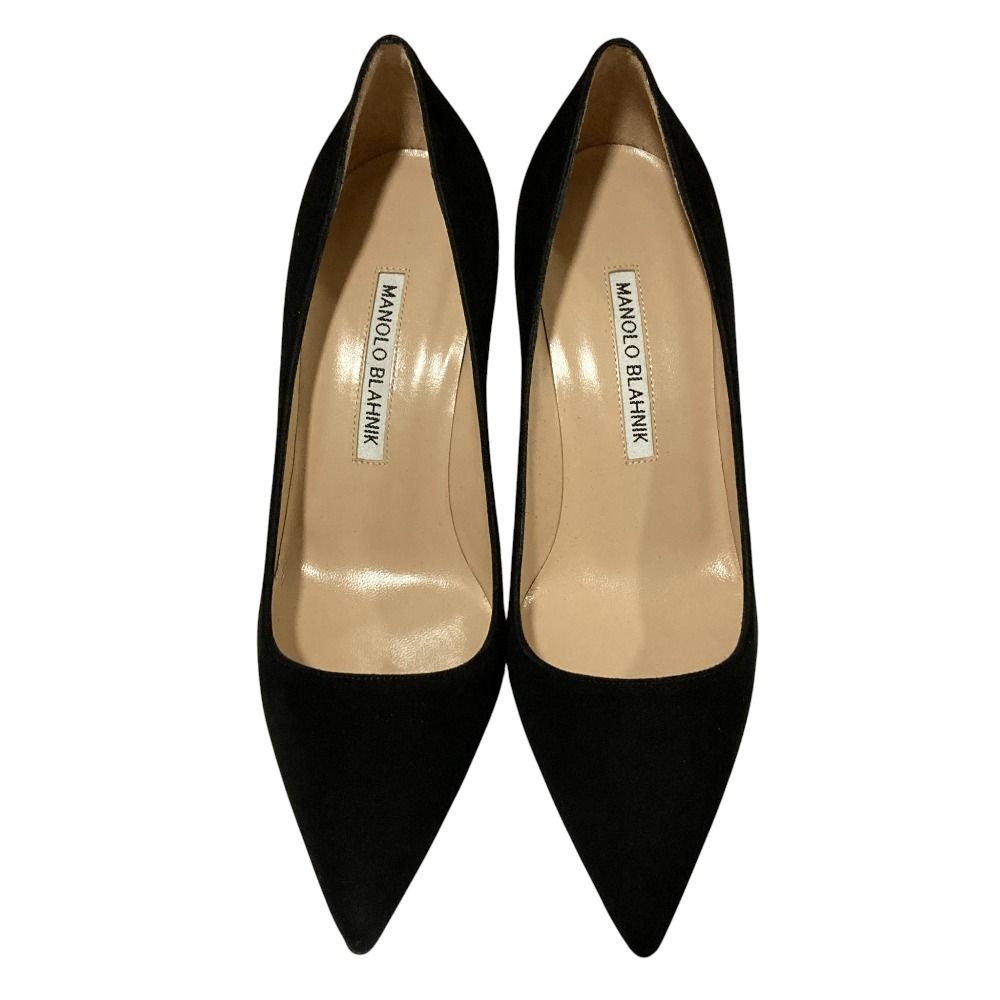 未使用 Manolo Blahnik マノロブラニク BB90 スエード ポインテッド