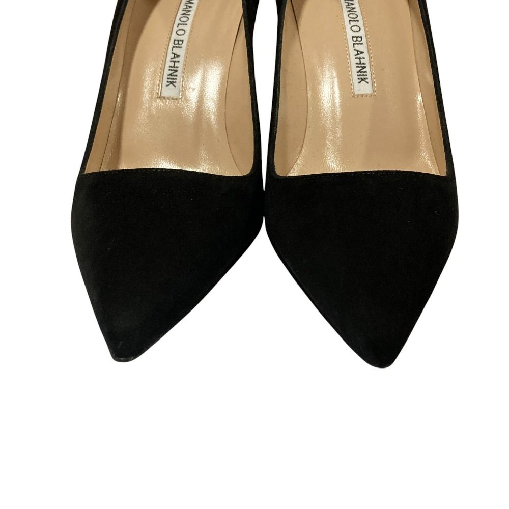 未使用 Manolo Blahnik マノロブラニク BB90 スエード ポインテッド