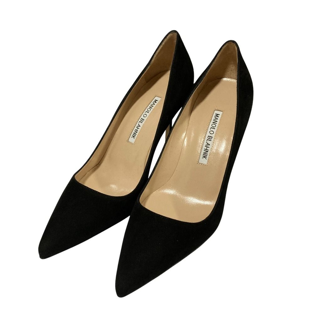 未使用 Manolo Blahnik マノロブラニク BB90 スエード ポインテッド