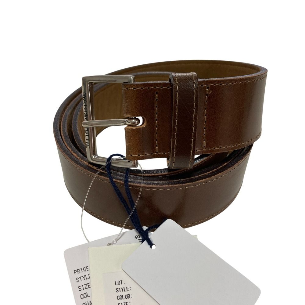 未使用 23SS MADISON BLUE マディソンブルー レザーベルト ブラウン