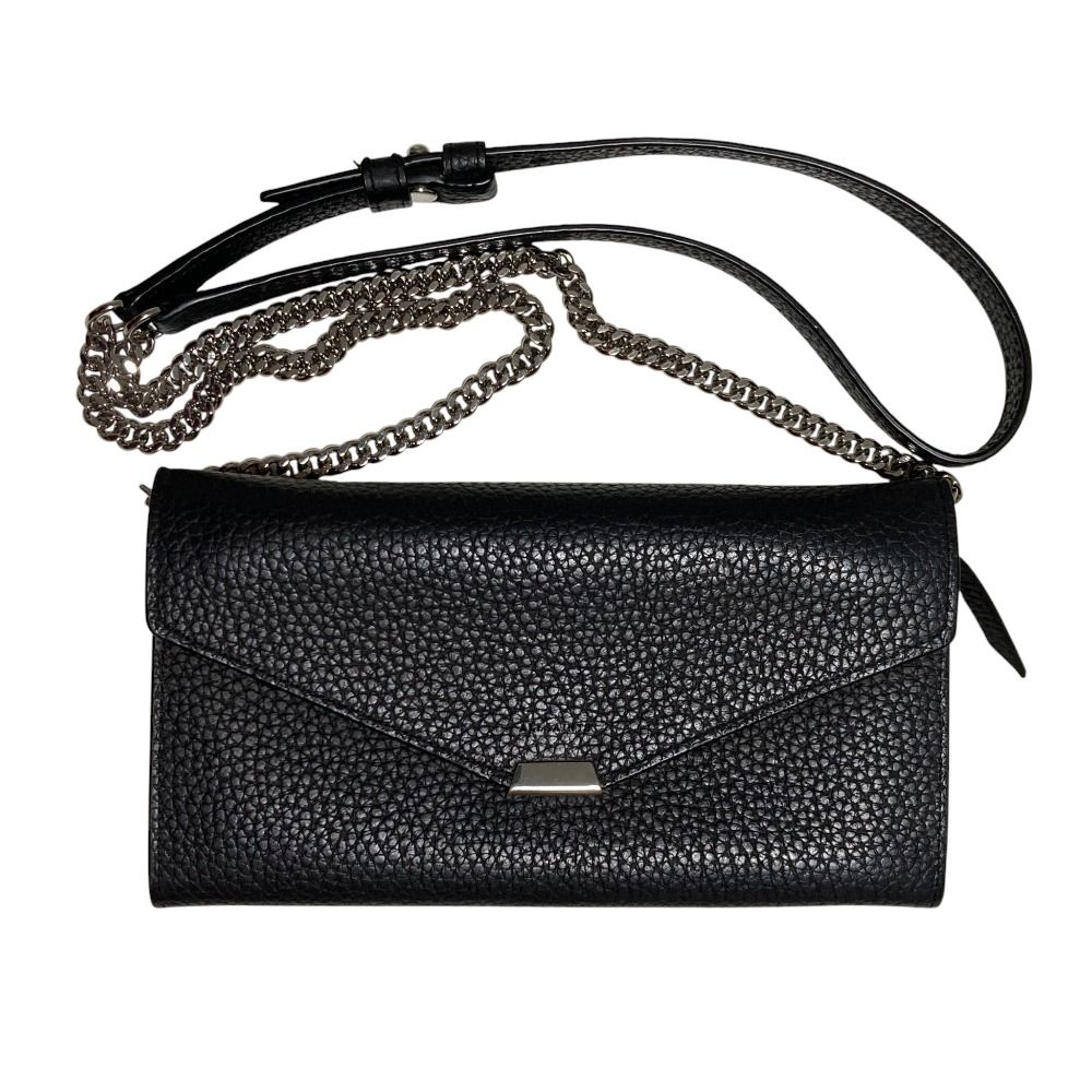 ALLSAINTS オールセインツ キャプテンチェーン レザーウォレット ブラック レディース 古着
