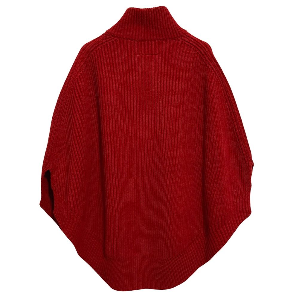 MM6 アルパカ混ニット ケープ ポンチョ マルジェラ MM6 アルパカ混ニット ケープ ポンチョ マルジェラ