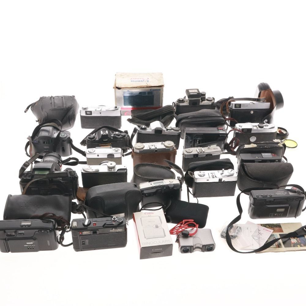 Nikon，OLYMPUS等ジャンクカメラおまとめセット Yahoo!オークション -「ジャンクカメラ まとめて」の落札相場・落札価格