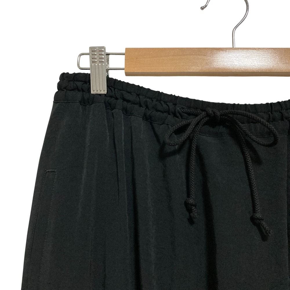Y s ワイズ ヨウジヤマモト イージーウエスト アシンメトリーサルエルパンツ size 1 ブラック レディース 古着