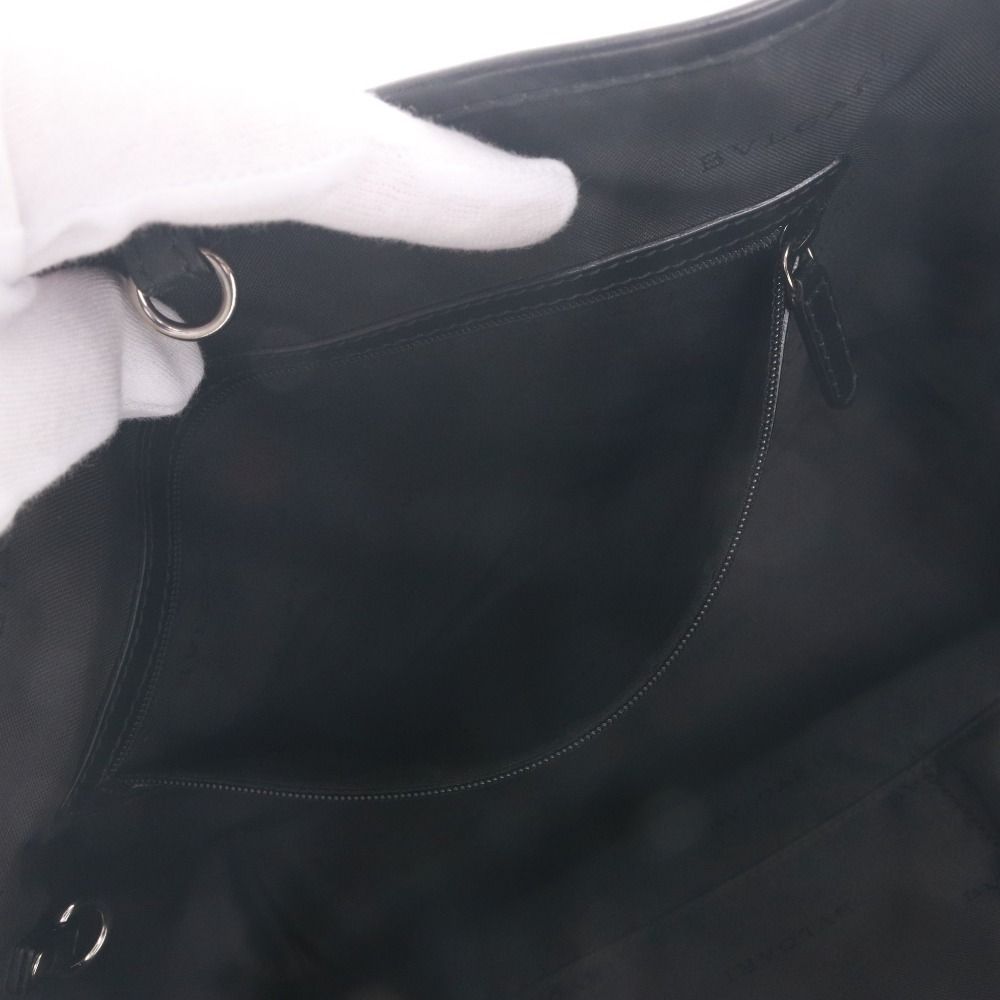 □ ブルガリ トートバッグ 鞄 ウィークエンド PVCキャンバス レザー