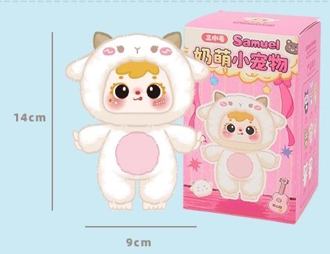 Samuel ベビーフェイスドール ピンク Mサイズ 1個 ぬいぐるみ