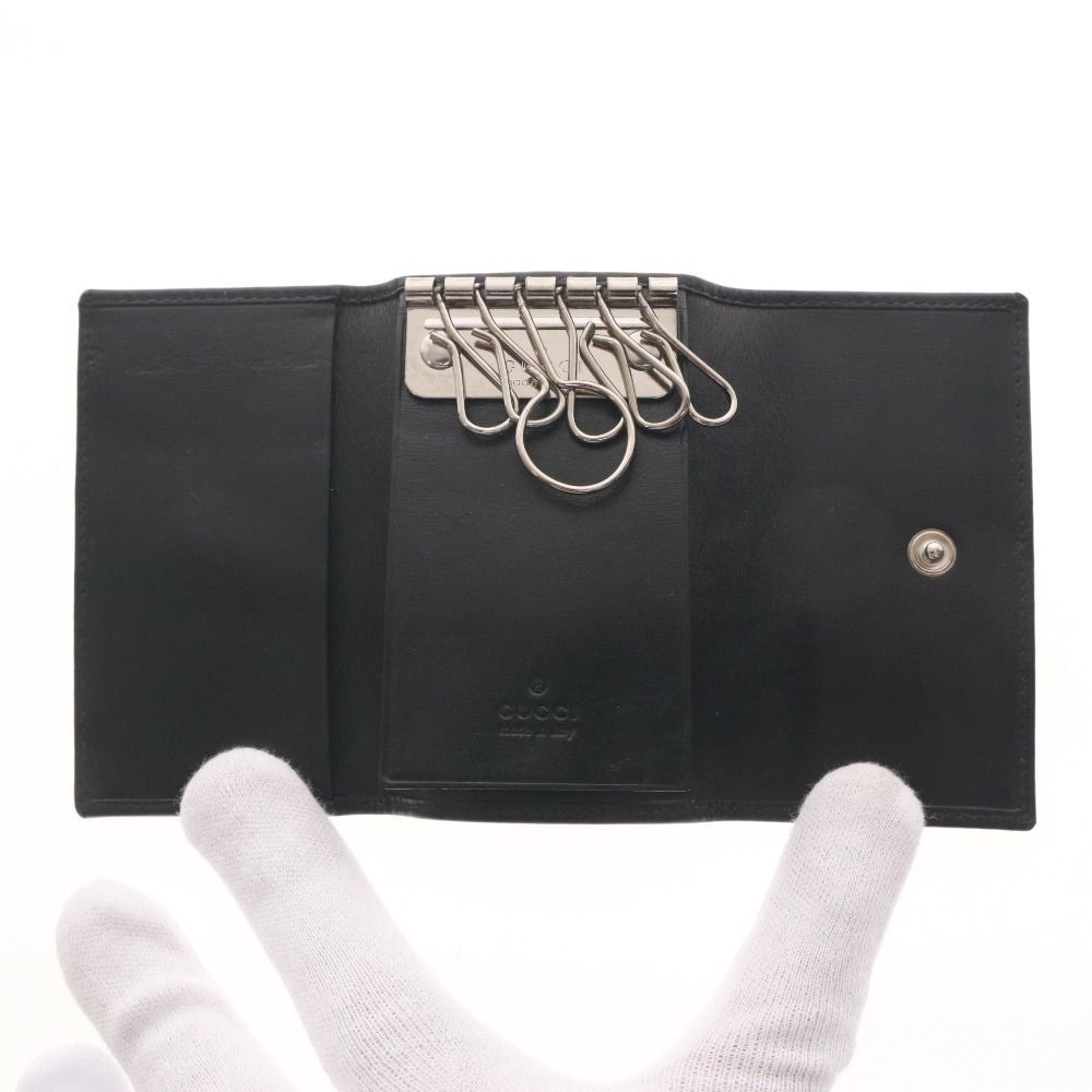 アウトレット □ グッチ キーケース 6連 インターロッキングG 小物