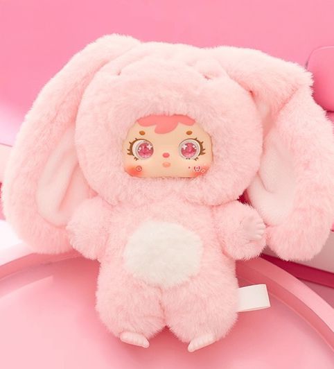 Samuel ベビーフェイスドール ピンク Mサイズ 1個 ぬいぐるみ