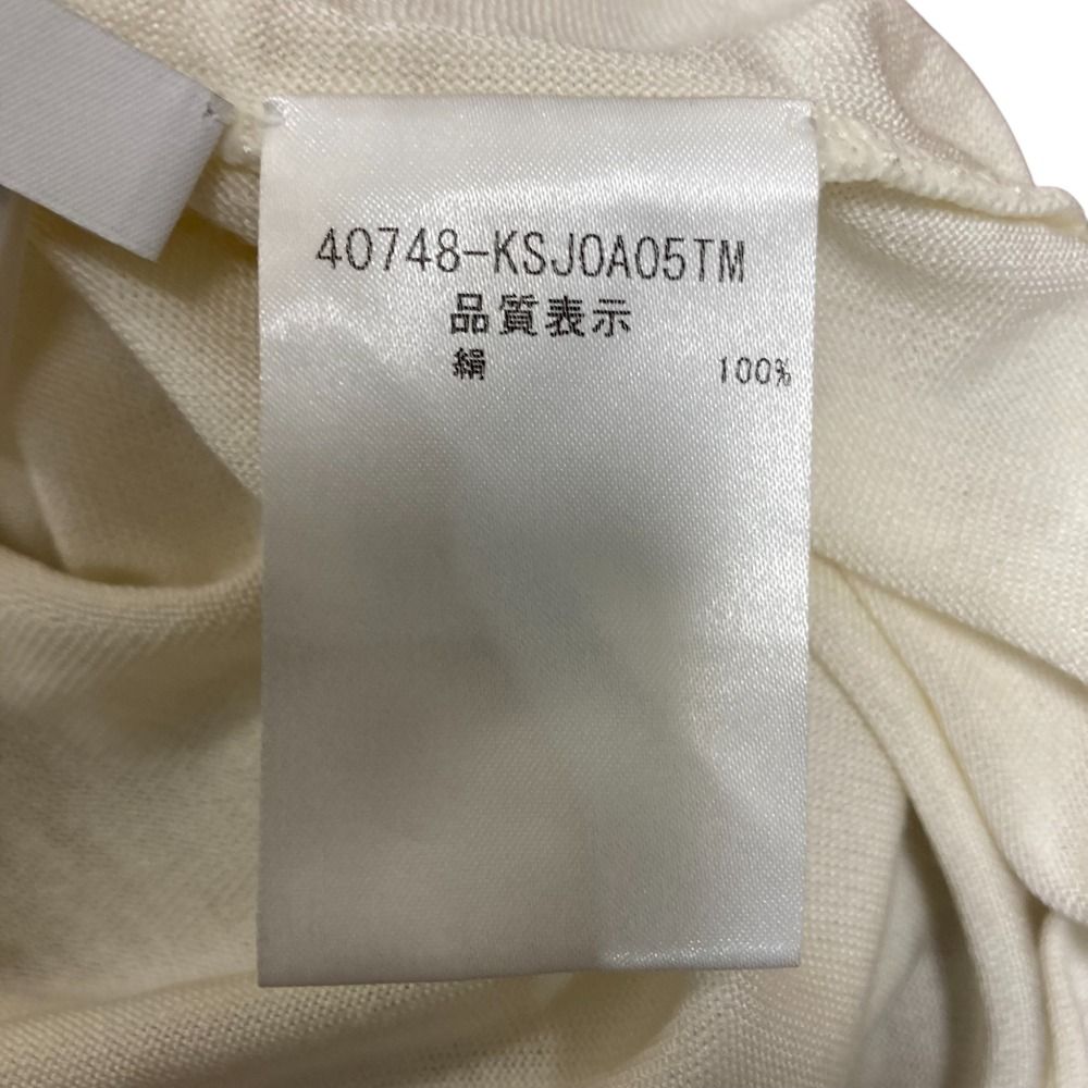 美品 FOXEY フォクシー シルクニット カーディガン ボレロ 40748 オフ  