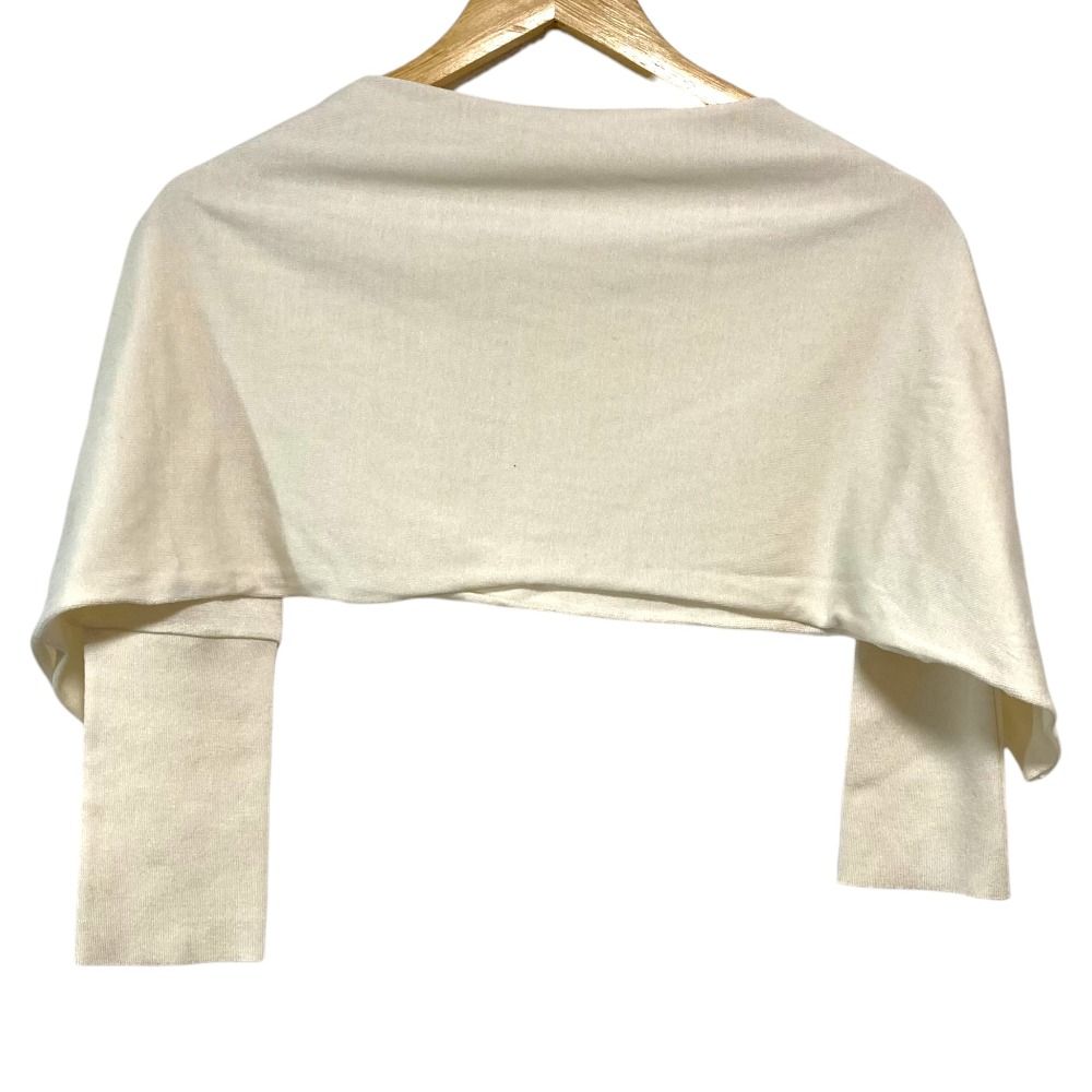 フォクシー foxey 40 ボレロ ニットカーディガン ホワイト フォクシー ブティック カーディガン ボレロ ホワイト 40 Cardigan