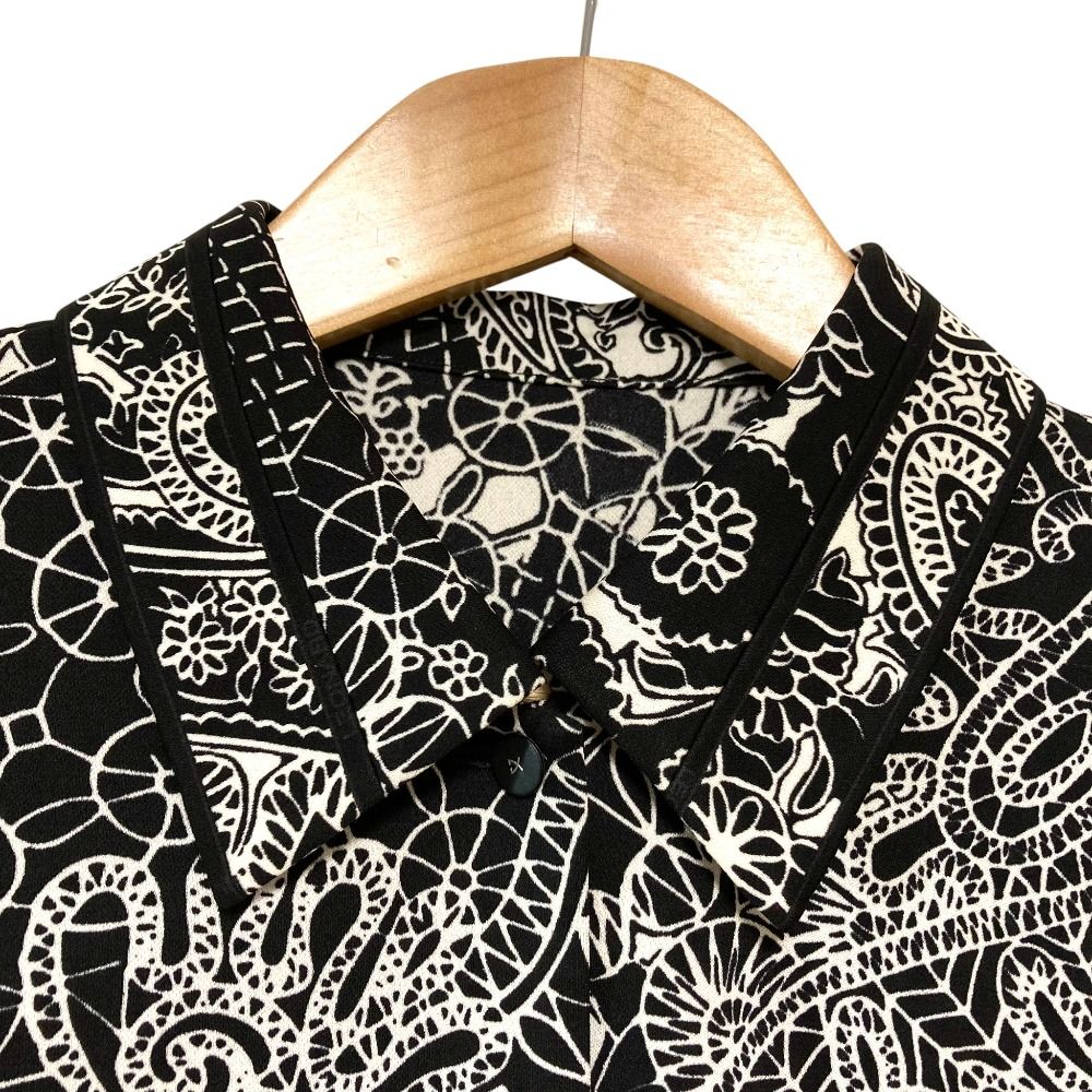 良品 LEONARD レオナール カンカンストレッチ フラワープリント ロング