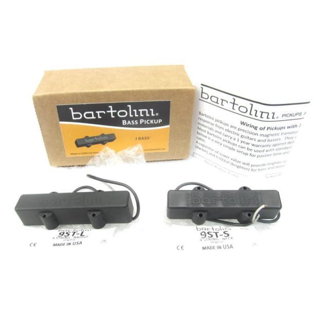 Bartolini バルトリーニ 9 ST L S Long Short 4弦ジャズベース用 ピックアップ UD 4559