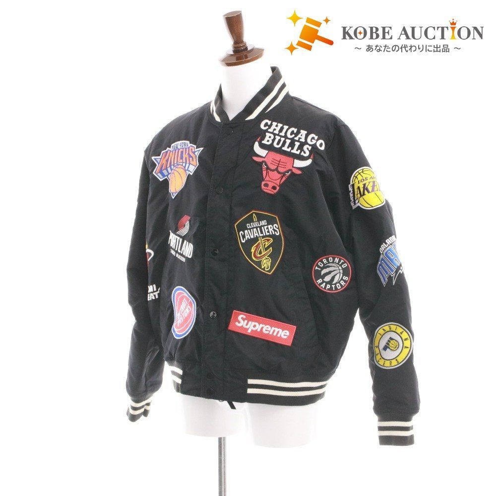 Supreme NIKE NBAスタジャン M 黒　コラボ Supreme Nike® NBA Teams Warm-Up Jacket Black SS2018 Japan Size | eBay