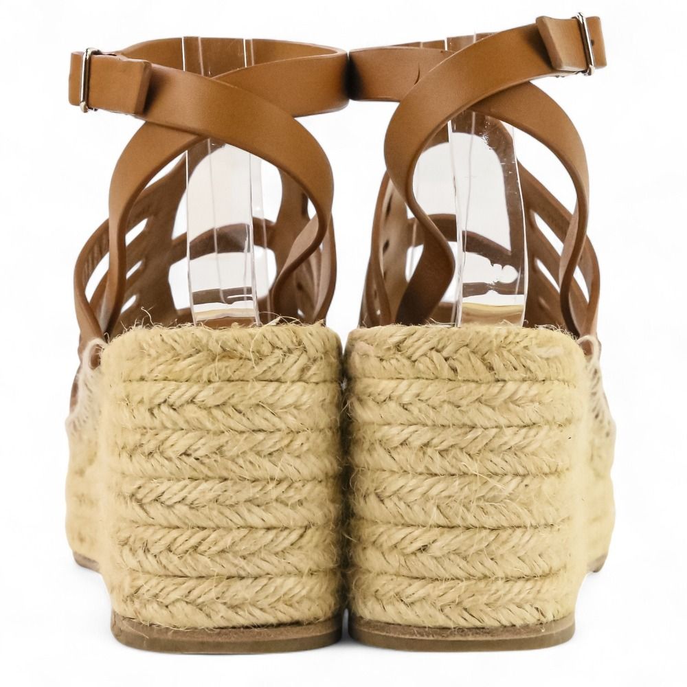 エルメス HERMES エスパドリーユ サンダル サイズ38 約24.5cm美品 美品 HERMES エルメス カタリア エスパドリーユ サンダル サイズ38