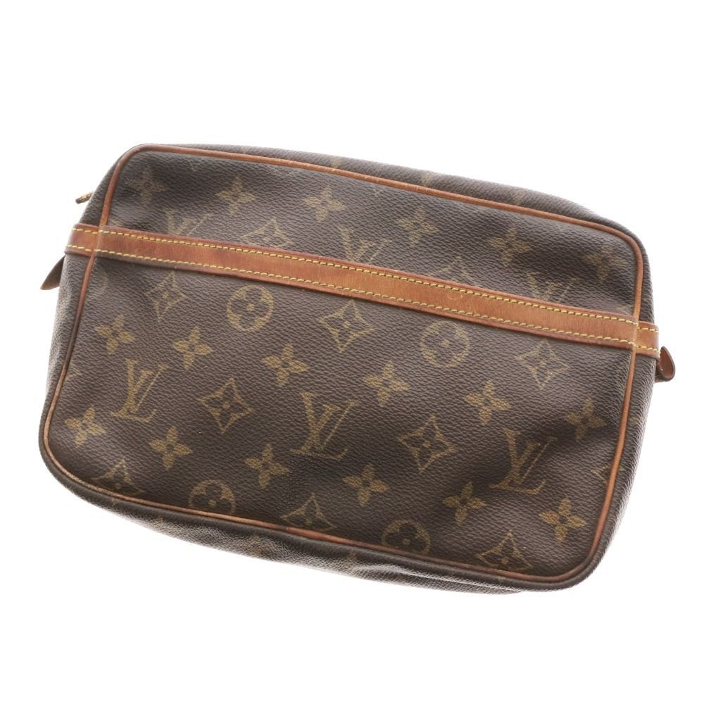 ルイヴィトン クラッチバッグ モノグラム コンピエーニュ23 M 51847 TH 8905 鞄 ポーチ レディース メンズ ブラウン