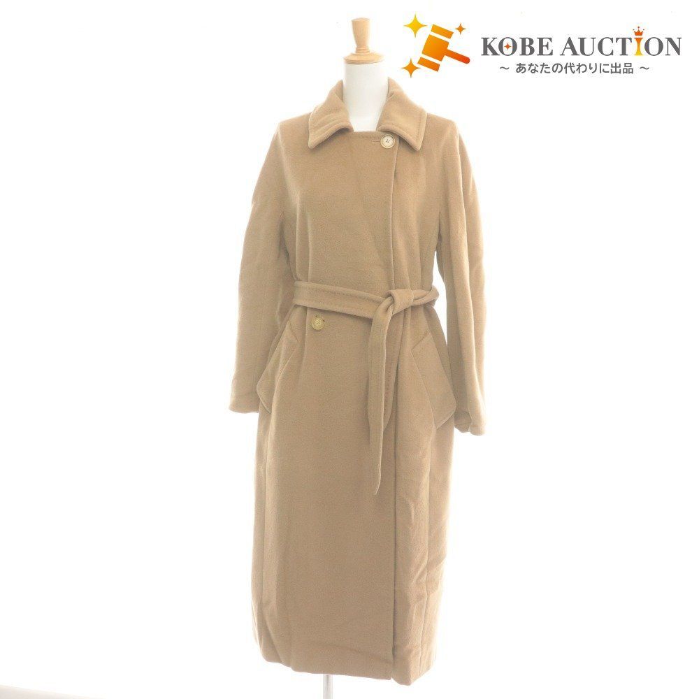マックスマーラ レインウェア トレンチコート ベージュ 38 色褪せあり M)MaxMara ベージュ トレンチコート レインコート マックスマーラ