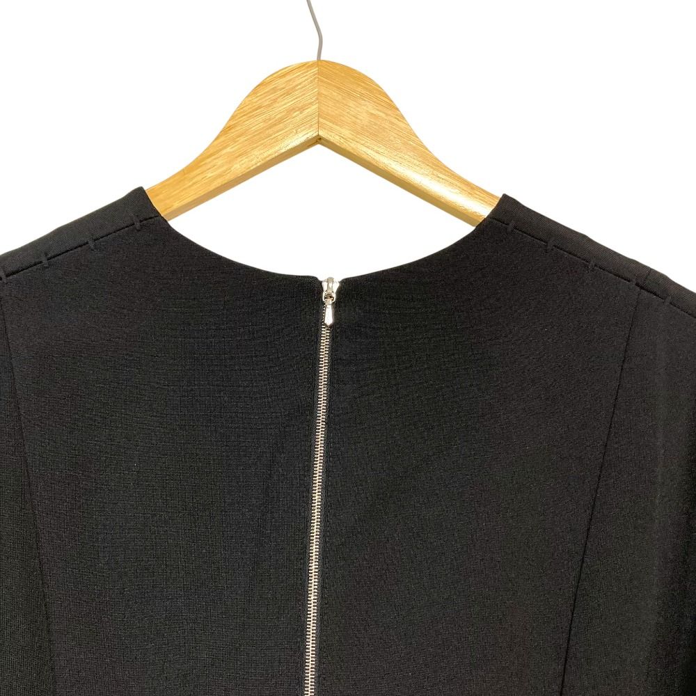  CYCLAS シクラス Vネックワンピース R 04-57002 サイズ34 ブラック レディース 古着 半袖 その他