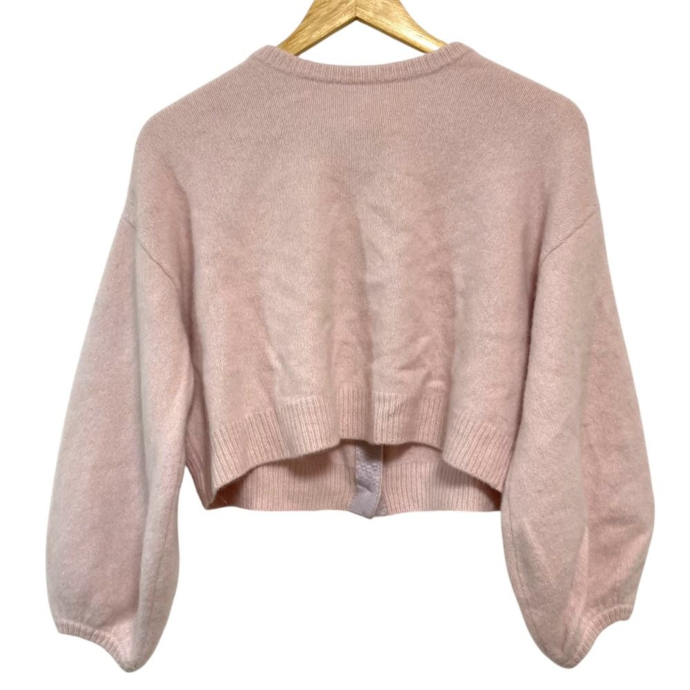 美品 24AW La boutique BonBon ラブティックボンボン ヘアリーウール