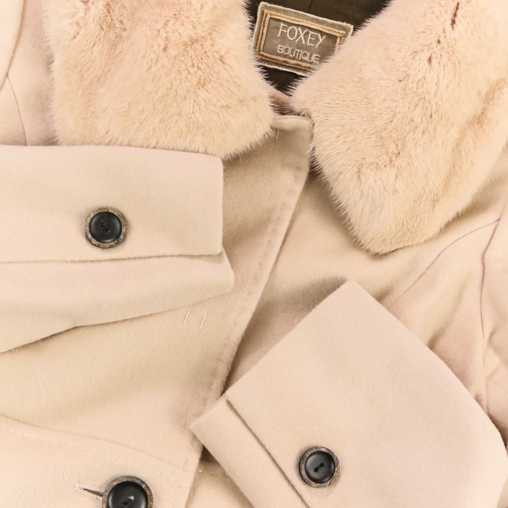 美品 FOXEY BOUTIQUE フォクシー Conserva Foxey ミンクファー