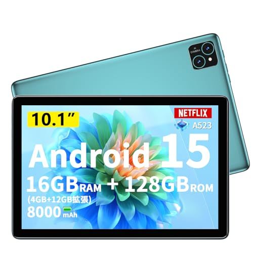 タブレット - PRITOM 10インチ Android15 Wi-Fi6モデル 16GB+128GB+1TB