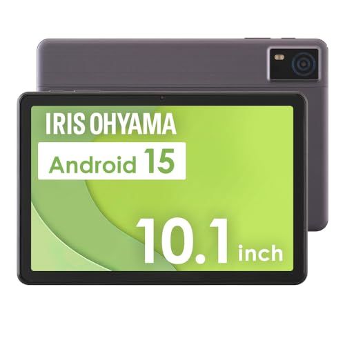 アイリスオーヤマ タブレット 10.1インチ 大画面 ディスプレイ Android 15 64 GB 保護フィルム付き Type-C対応 CPU RK 3562 メモリ 3 6 5000 mAh イヤホンジャック Wi-Fiモデル LUCA ヘッドピンモデs