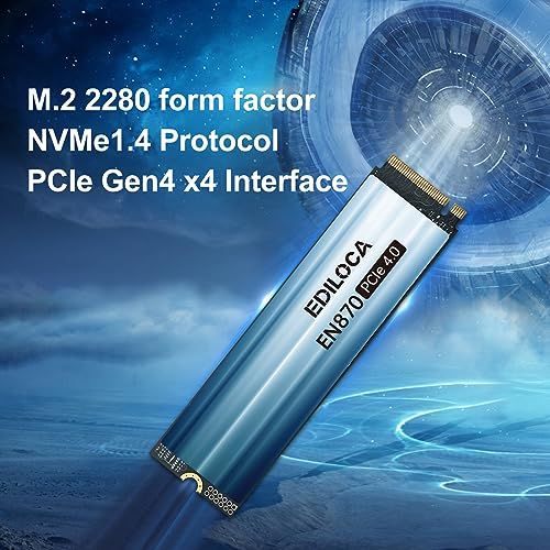 EN 870 SSD 1 TB PCIe 4 0 NVMe M 2 2280 PS 5 最大読込 7450 MB s 最大書き 6600 3 D NAND TLC 内蔵SSD ダイナミック SLC キャッシュ メーカー5年保証s