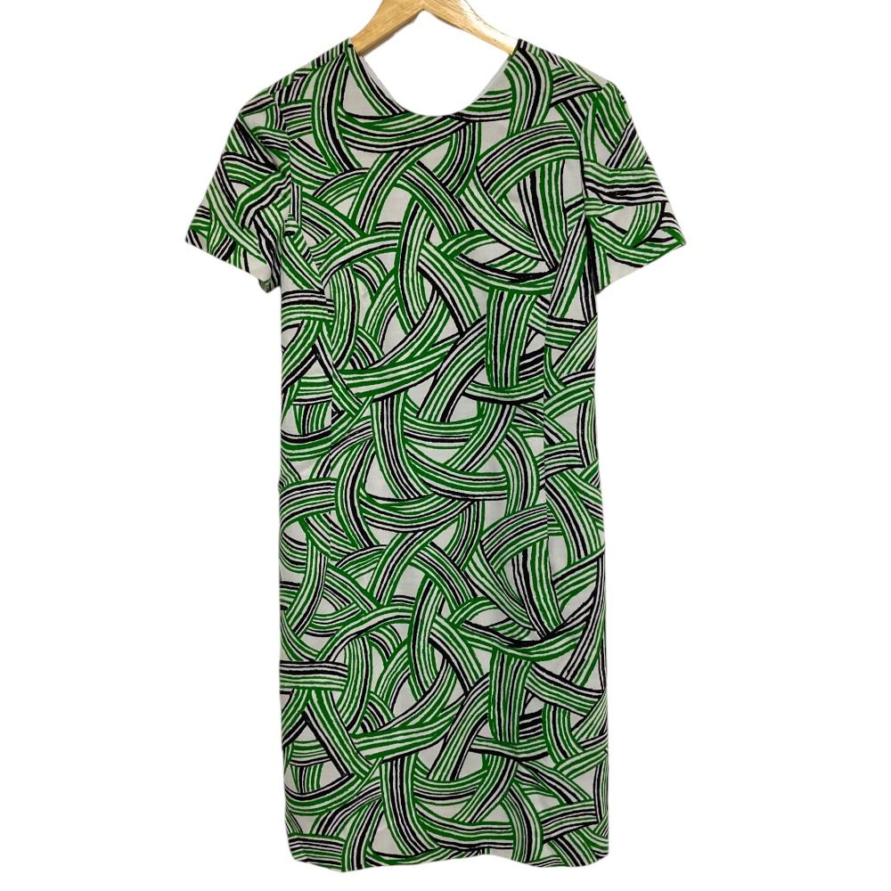 mina perhonen ミナペルホネン wind basket ワンピース サイズ38 グリーン レディース 古着