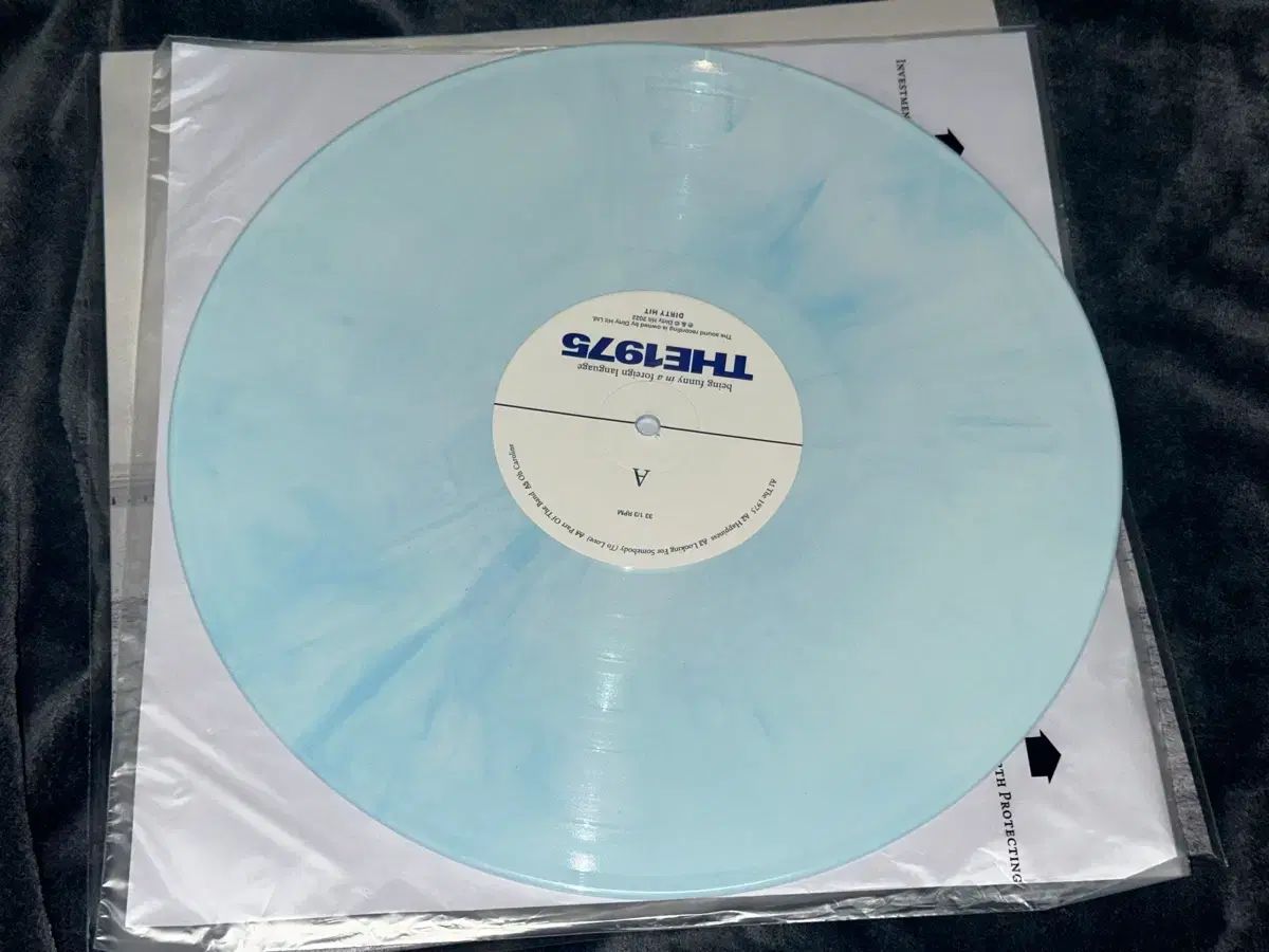 The 1975 LP 限定版 限定盤 期間限定 青 GALAXY ヴァイナル ビニール