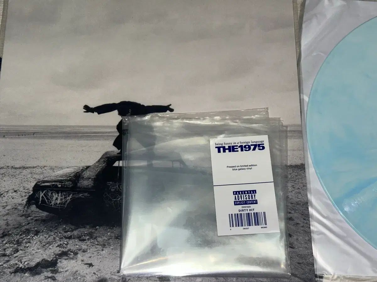 The 1975 LP 限定版 限定盤 期間限定 青 GALAXY ヴァイナル ビニール