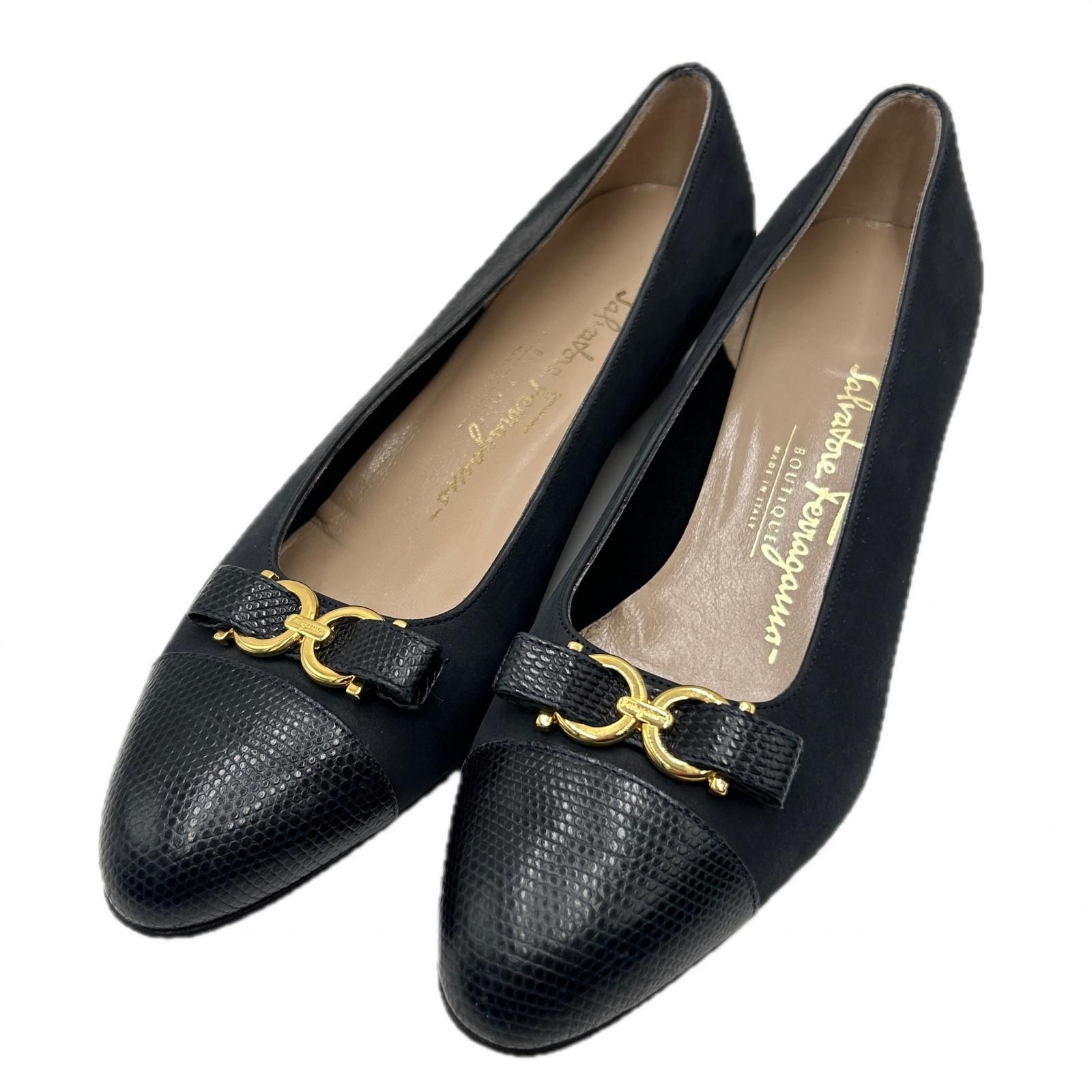 最大30％OFF】サルヴァトーレフェラガモ Salvatore Ferragamo パンプス 