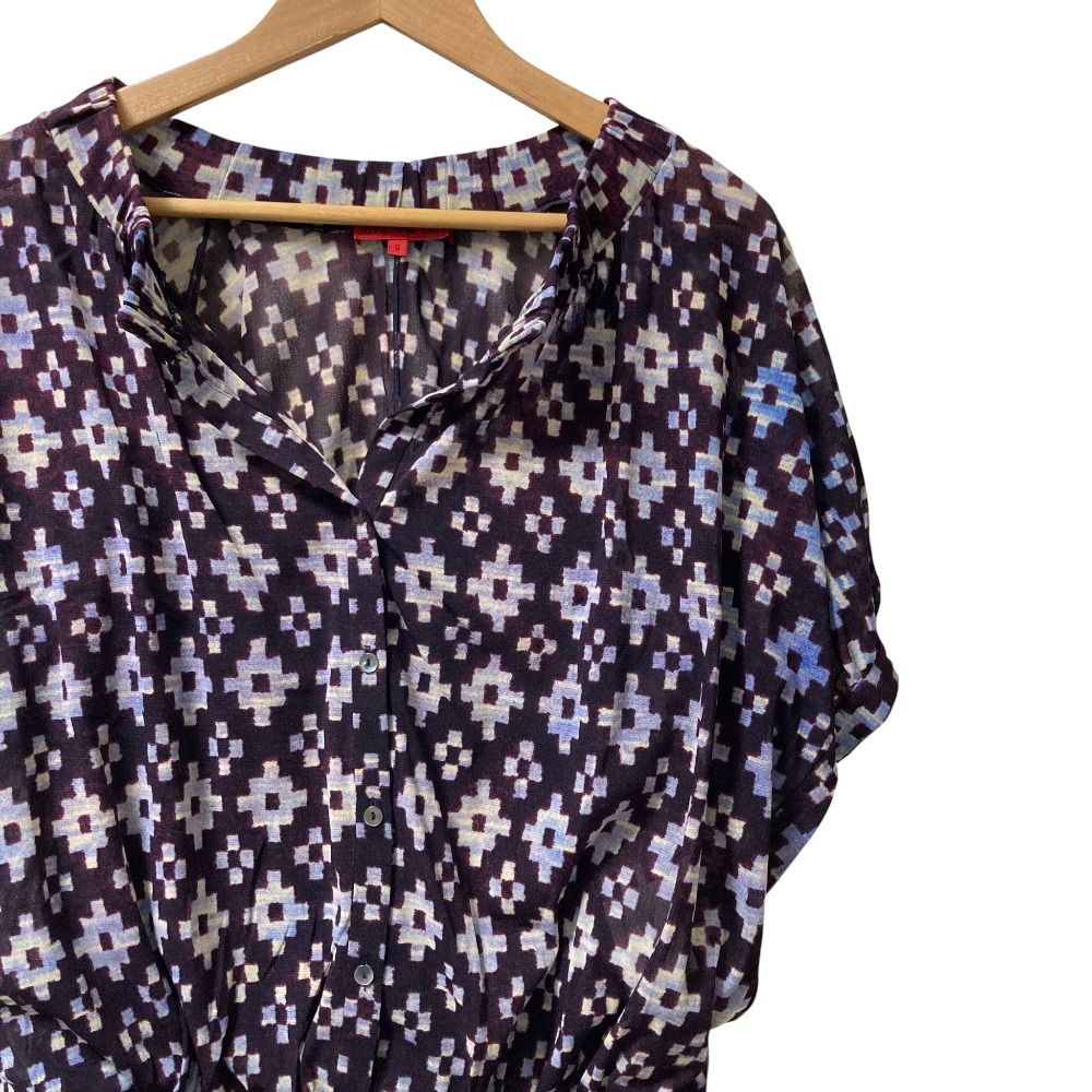 ヴィヴィアンタム　パワーネットワンピース　グラフィック　半袖 VIVIENNE TAM - 美品 00'S VIVIENNE TAM ヴィヴィアンタム ペイズリー