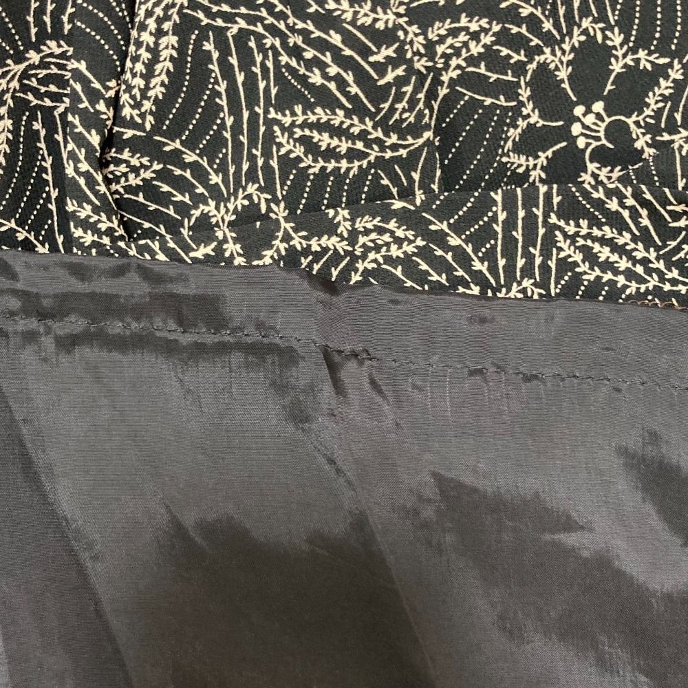 美品 KANEKO ISAO カネコイサオ 花柄 レースカラー ロングワンピース