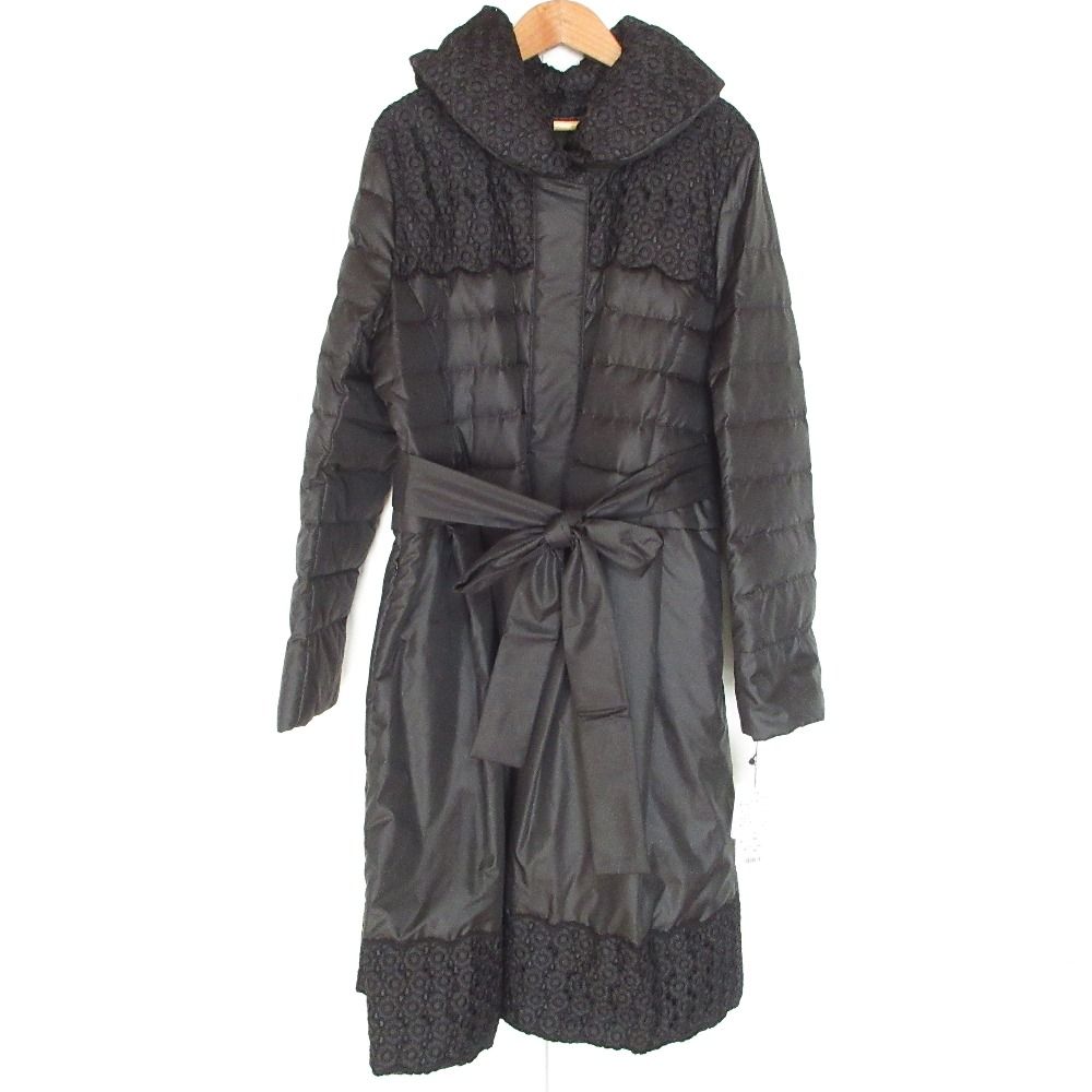 未使用 TO BE CHIC トゥービーシック ラウンドカラー ロングダウン