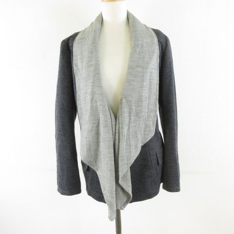 リツコ シラハマ RITSUKO SHIRAHAMA ジャケット 長袖 2way グレー 2