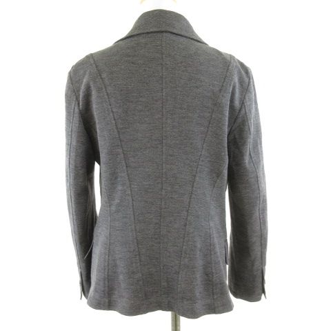 リツコ シラハマ RITSUKO SHIRAHAMA ジャケット 長袖 2way グレー 2