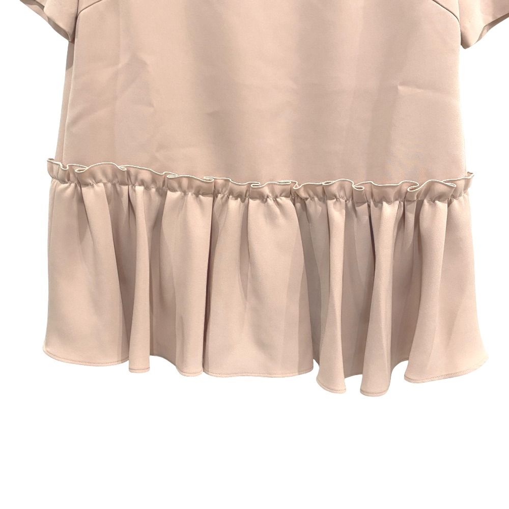 美品 AVENIRETOILE アベニールエトワール ギャザー切替 半袖 ブラウス