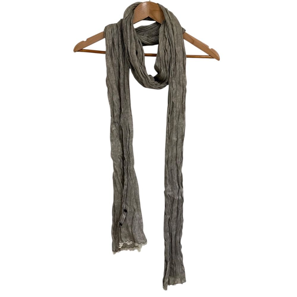 クリスヴァンアッシュ ラペルストール 良品 KRISVANASSCHE クリスヴァンアッシュ ロングストール マフラー