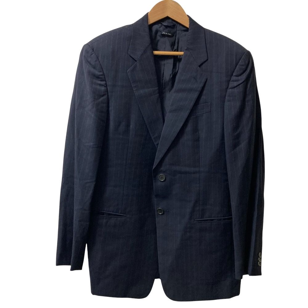 美品 GIORGIO ARMANI ジョルジオアルマーニ ストライプ テーラード