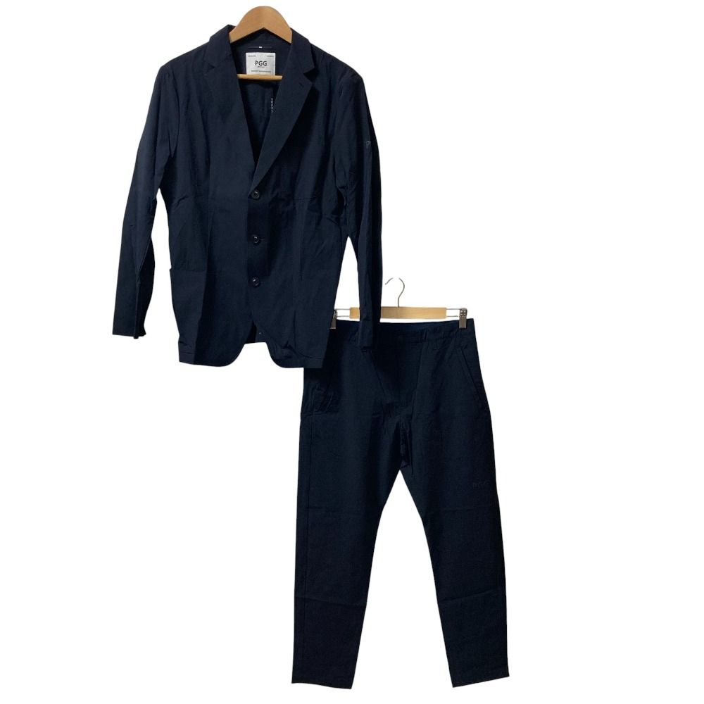 PGG PEARLY GATES パーリーゲイツ アクティブスーツ セットアップ サイズ4 ネイビー メンズ 古着