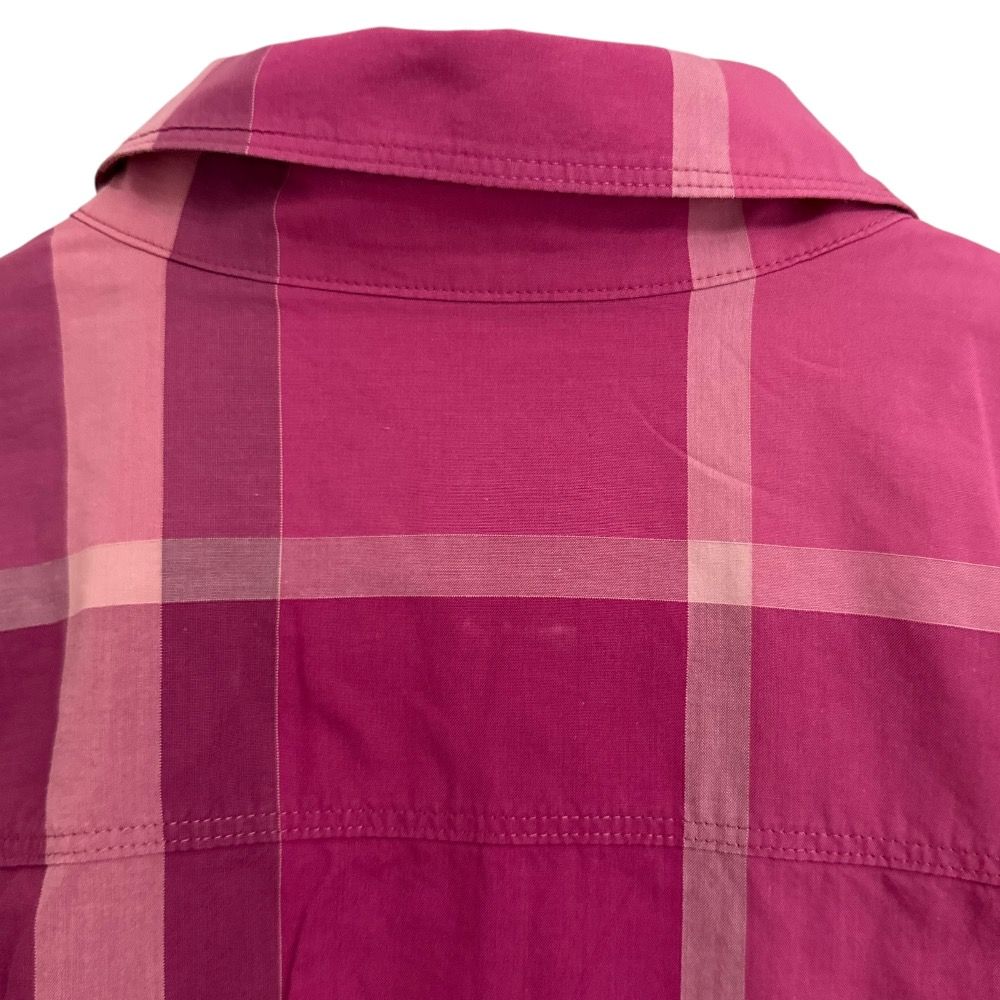 美品 BURBERRY LONDON バーバリーロンドン ノバチェック 長袖シャツ