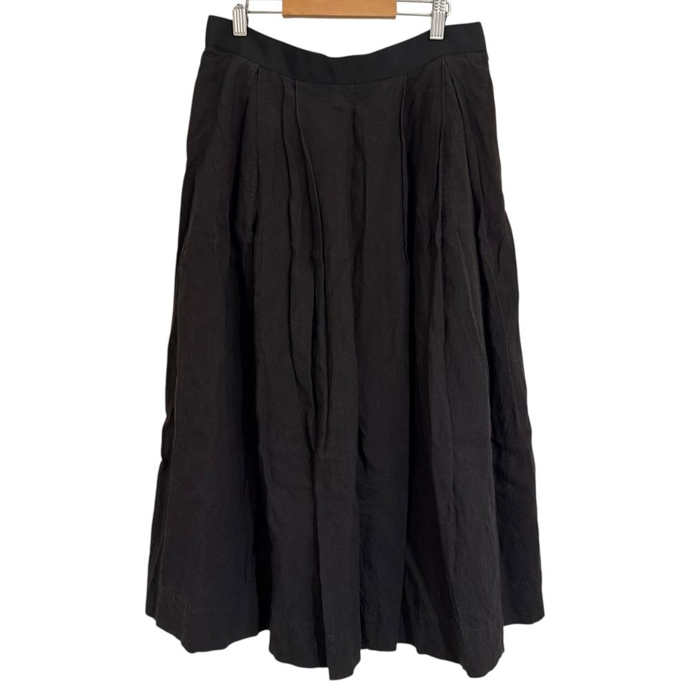 美品 MARGARET HOWELL マーガレットハウエル リネン100％ タック