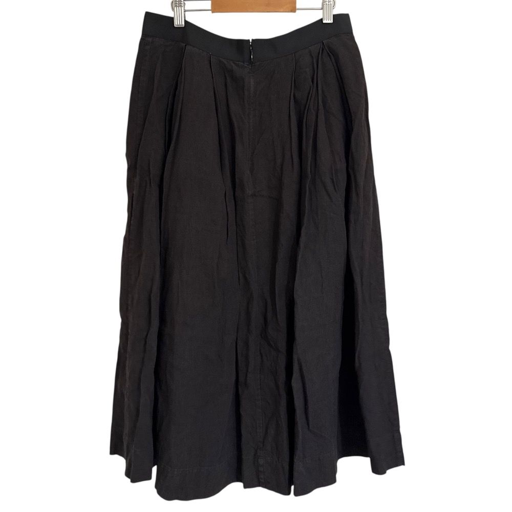 美品 MARGARET HOWELL マーガレットハウエル リネン100％ タック