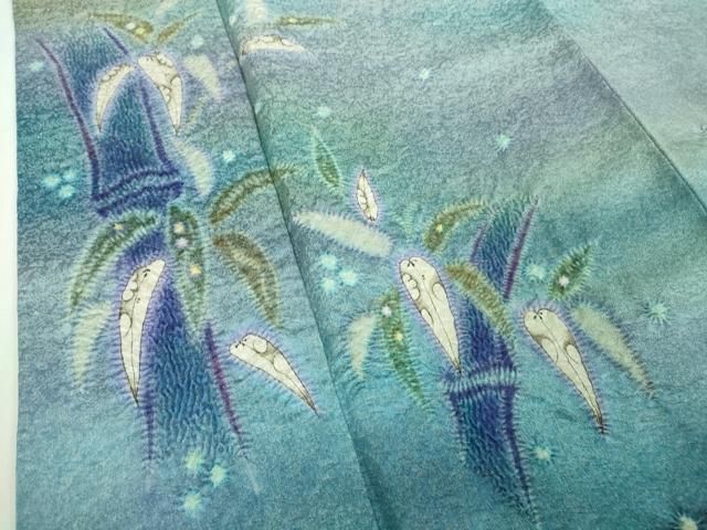 暈し染め 金通し地