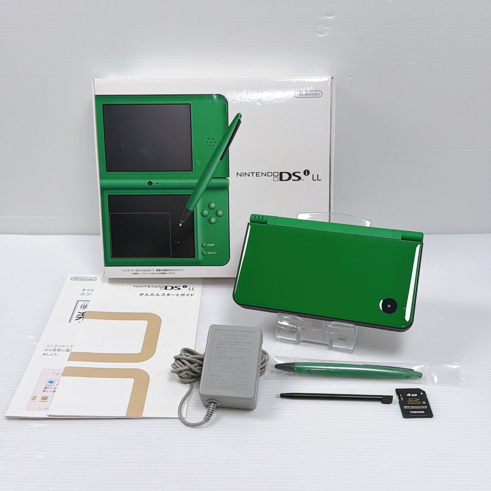 極美品 DSiLL グリーン 遊べるセット 動作確認済み Nintendo ds dsill