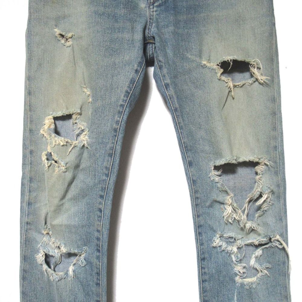 美品 SAINT LAURENT PARIS サンローランパリ エディ期 クラッシュ USED