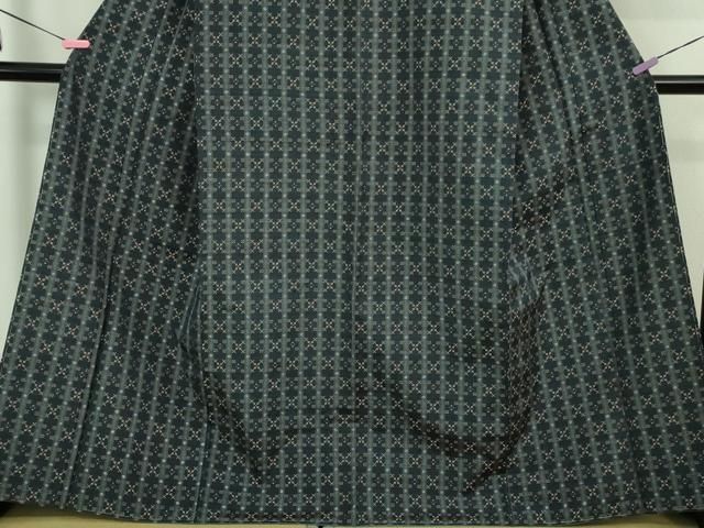 平和屋本店○極上 本場琉球 読谷山花織 紬地 島袋光子作 証紙付き 逸品