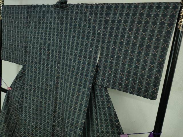 平和屋本店●極上　本場琉球　読谷山花織　紬地　島袋光子作　証紙付き　逸品　未使用　DZAA4700kh6 平和屋本店○極上 本場琉球 読谷山花織 紬地 島袋光子作 証紙付き 逸品