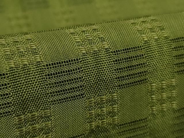 平和屋本店＊希少 夏物 男性 人間国宝 宮平初子 琉球古代織 首里花倉織