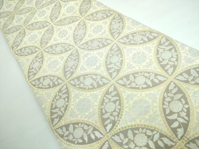 七宝山吹紋 金銀糸